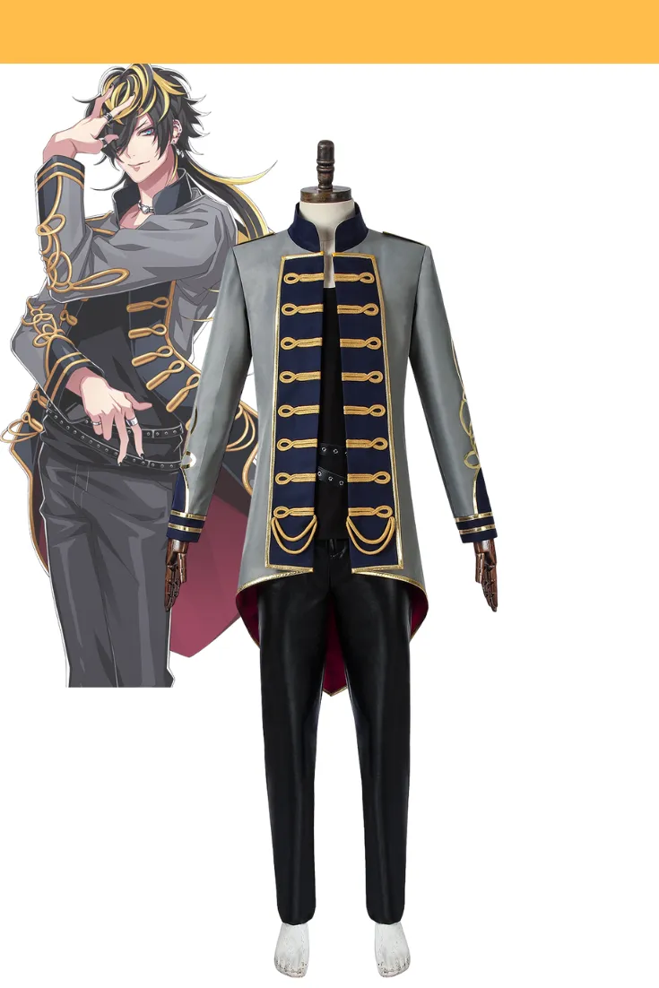 Hypnosis Mic Division Rap Battle Bad Ass Temple Jyushi Aimono Cosplay Costume