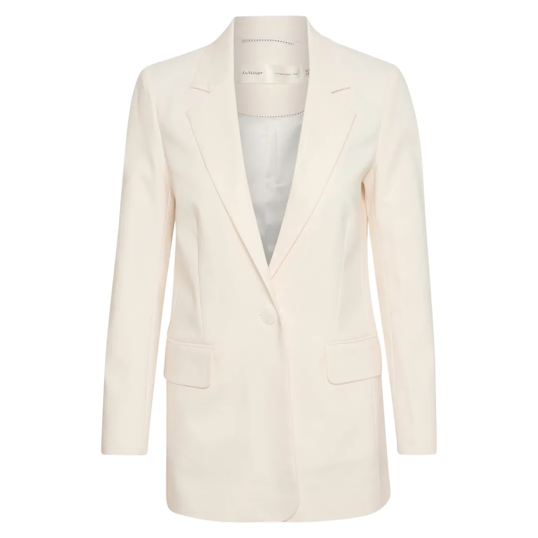 InWear Zella Lang Blazer Hvit