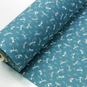 Japanese Petrol Print Cotton - Dragon Fly