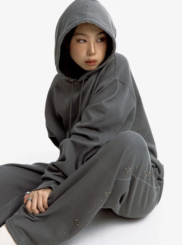 Kashiko  |Street Style Cotton Logo Hoodies & Sweatshirts