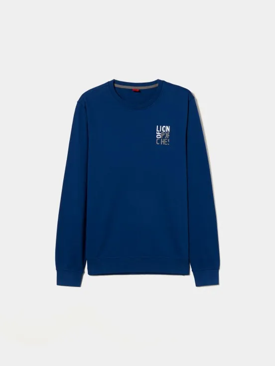 Logo cotton sweater