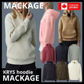 Mackage  |Unisex Street Style Plain Logo Hoodies & Sweatshirts