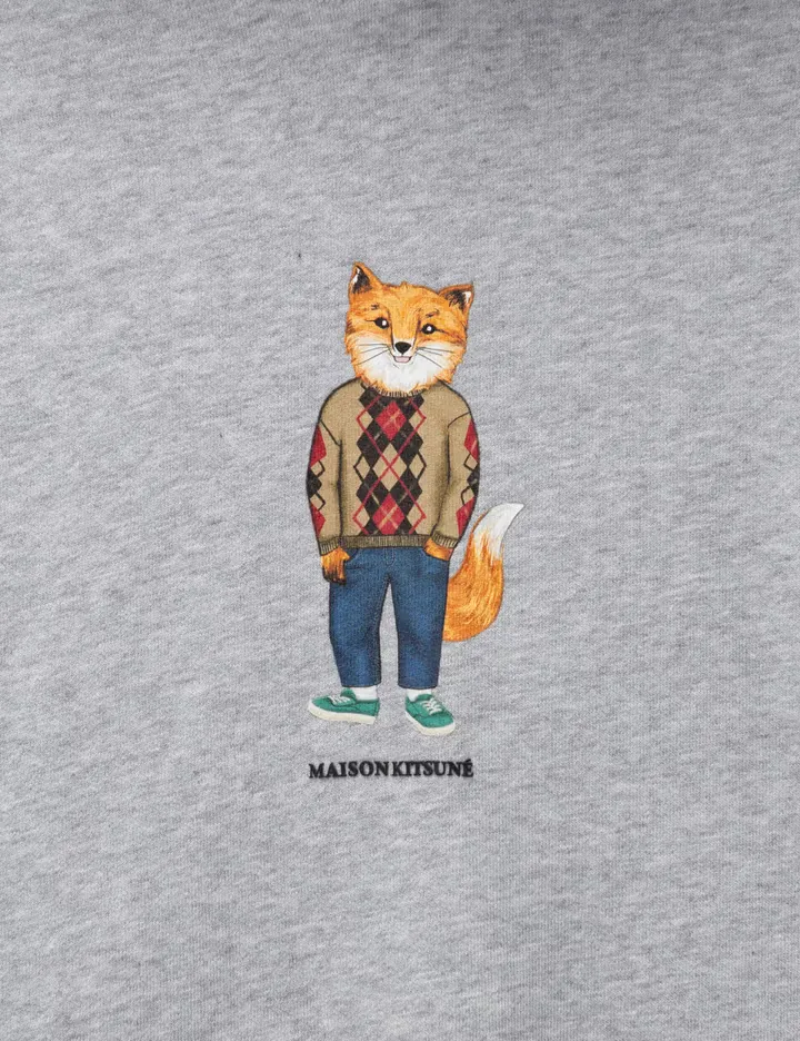 MAISON KITSUNE  |Street Style Logo Designers Hoodies