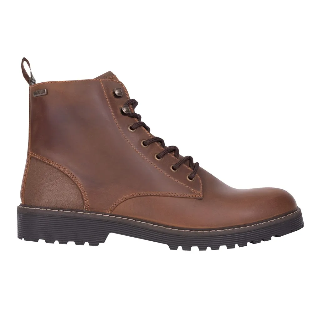 Mens Brown Harvey Derby Boot