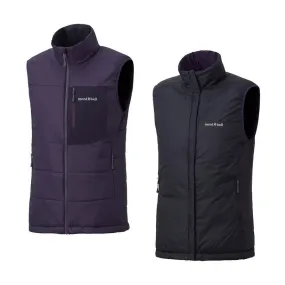 Montbell Jacket Women's US Thermawrap Vest - Purple EXCELOFT Water-Repellent