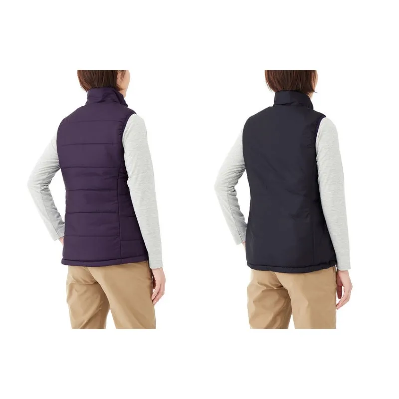 Montbell Jacket Women's US Thermawrap Vest - Purple EXCELOFT Water-Repellent