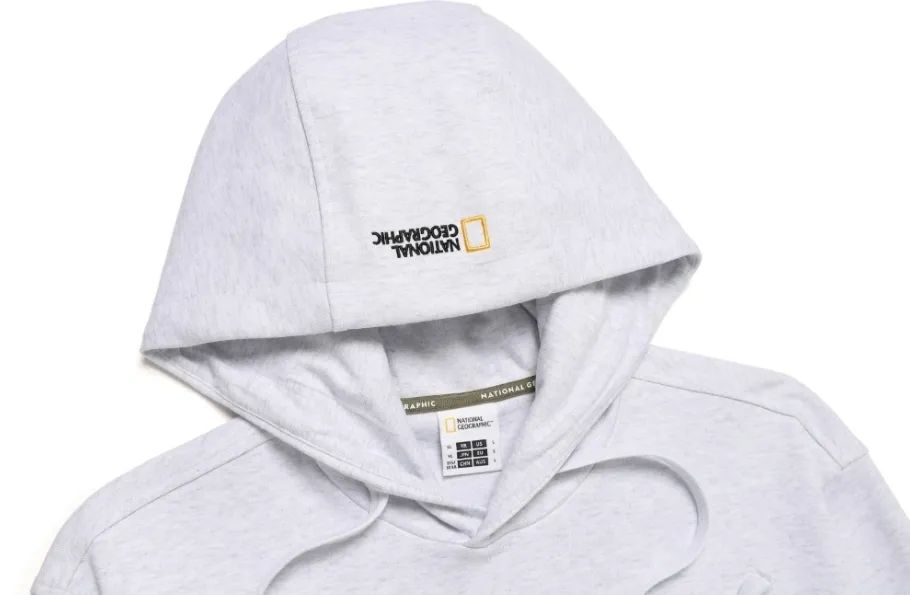 NATIONAL GEOGRAPHIC  |Unisex Street Style Logo Hoodies