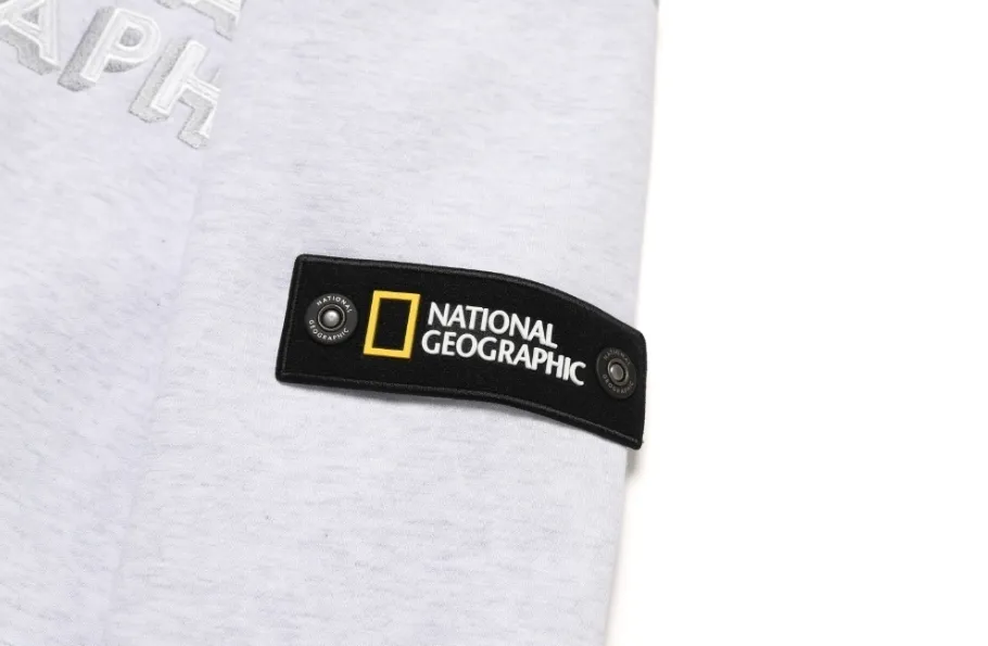 NATIONAL GEOGRAPHIC  |Unisex Street Style Logo Hoodies