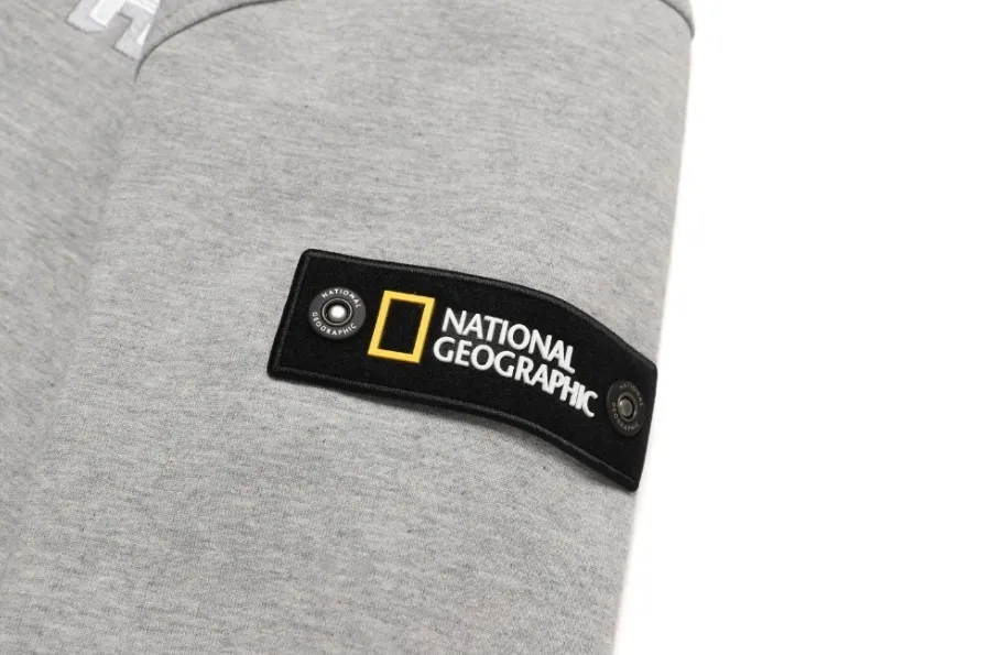 NATIONAL GEOGRAPHIC  |Unisex Street Style Logo Hoodies