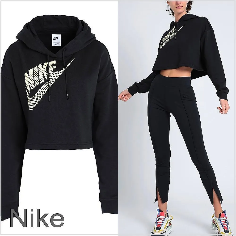 Nike  |Street Style Long Sleeves Cotton Logo Hoodies & Sweatshirts