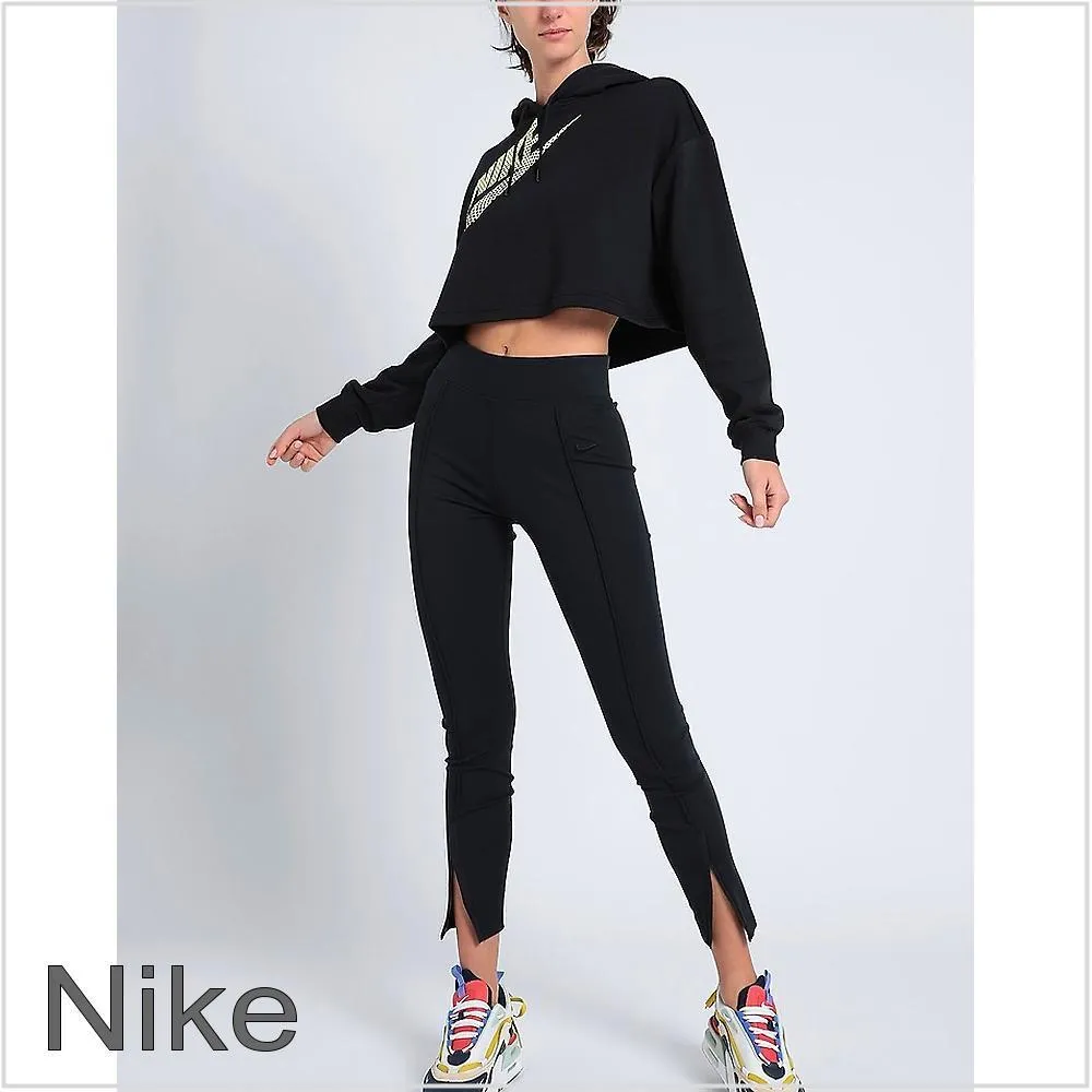 Nike  |Street Style Long Sleeves Cotton Logo Hoodies & Sweatshirts