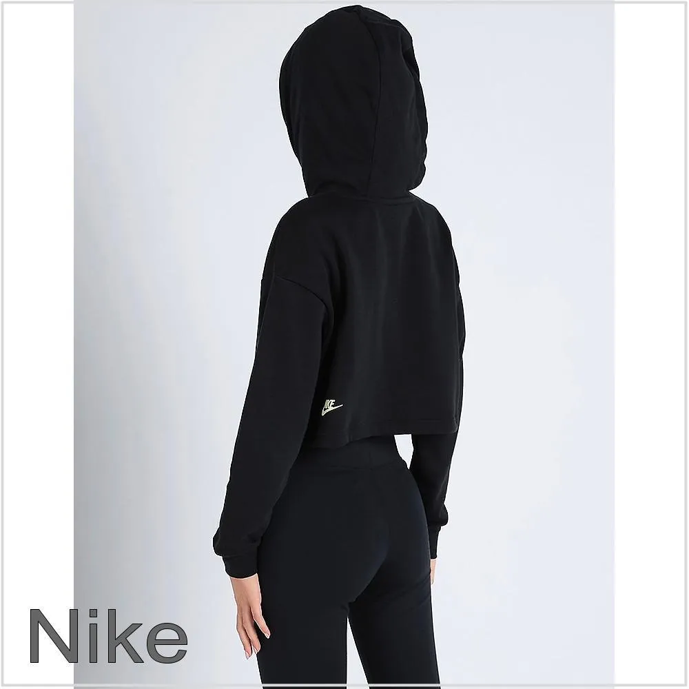 Nike  |Street Style Long Sleeves Cotton Logo Hoodies & Sweatshirts