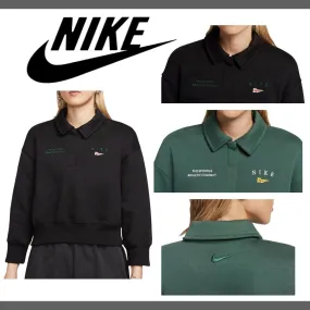 Nike  |Sweat Street Style Long Sleeves Cotton Logo