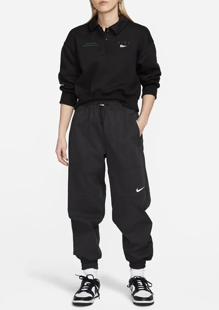 Nike  |Sweat Street Style Long Sleeves Cotton Logo