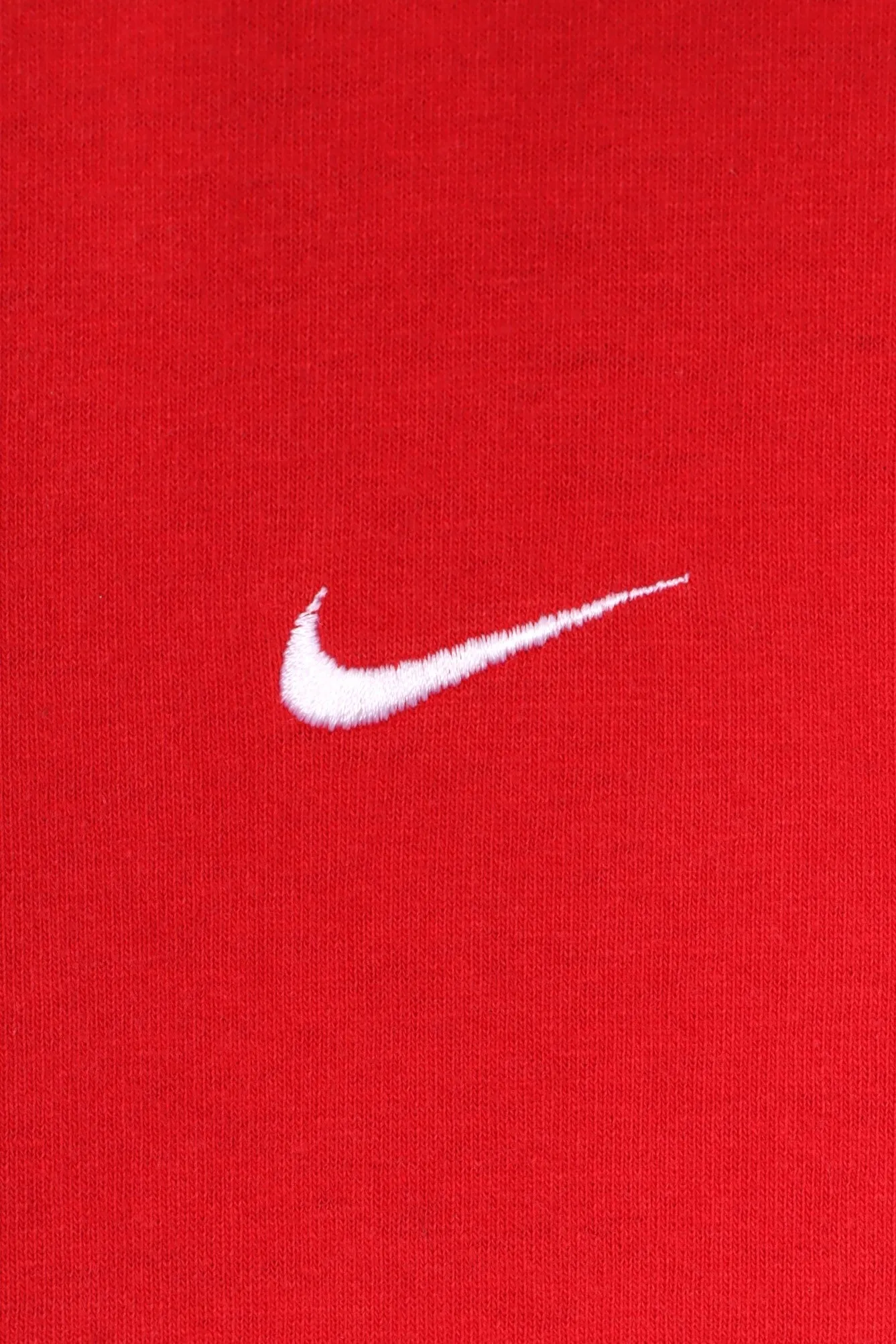 NIKE Swoosh Logo Casual Red T-Shirt (3XL)