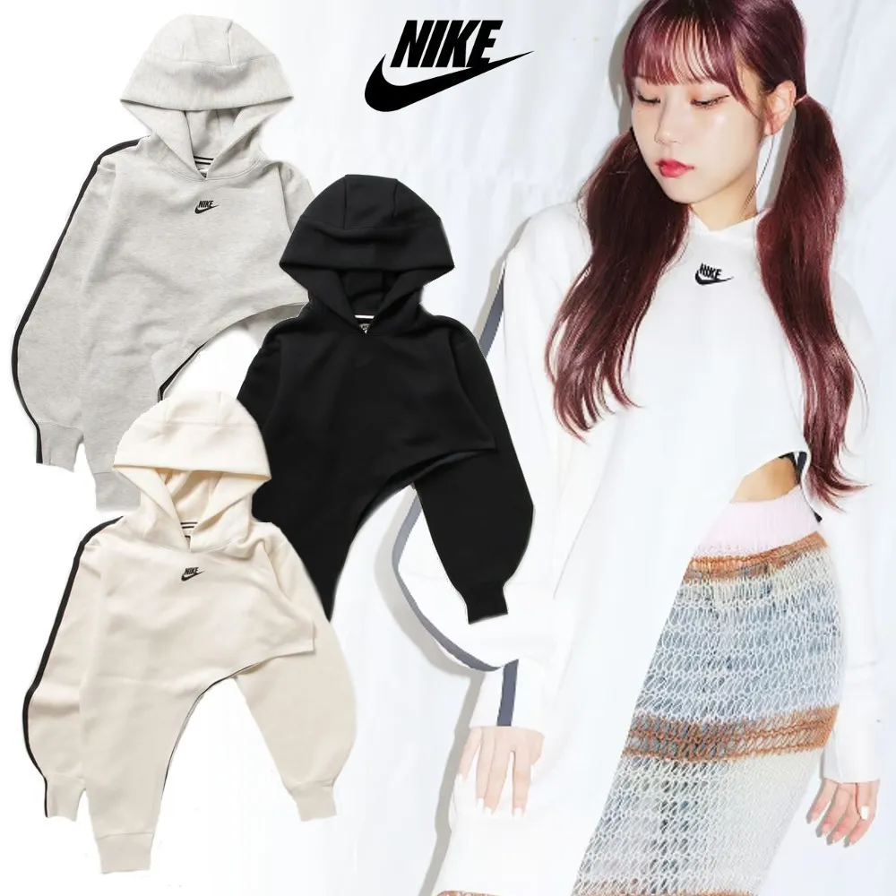 Nike  |Unisex Street Style Plain Logo Hoodies & Sweatshirts