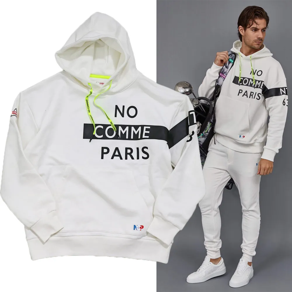 NO COMMENT PARIS  |Unisex Street Style Hoodies