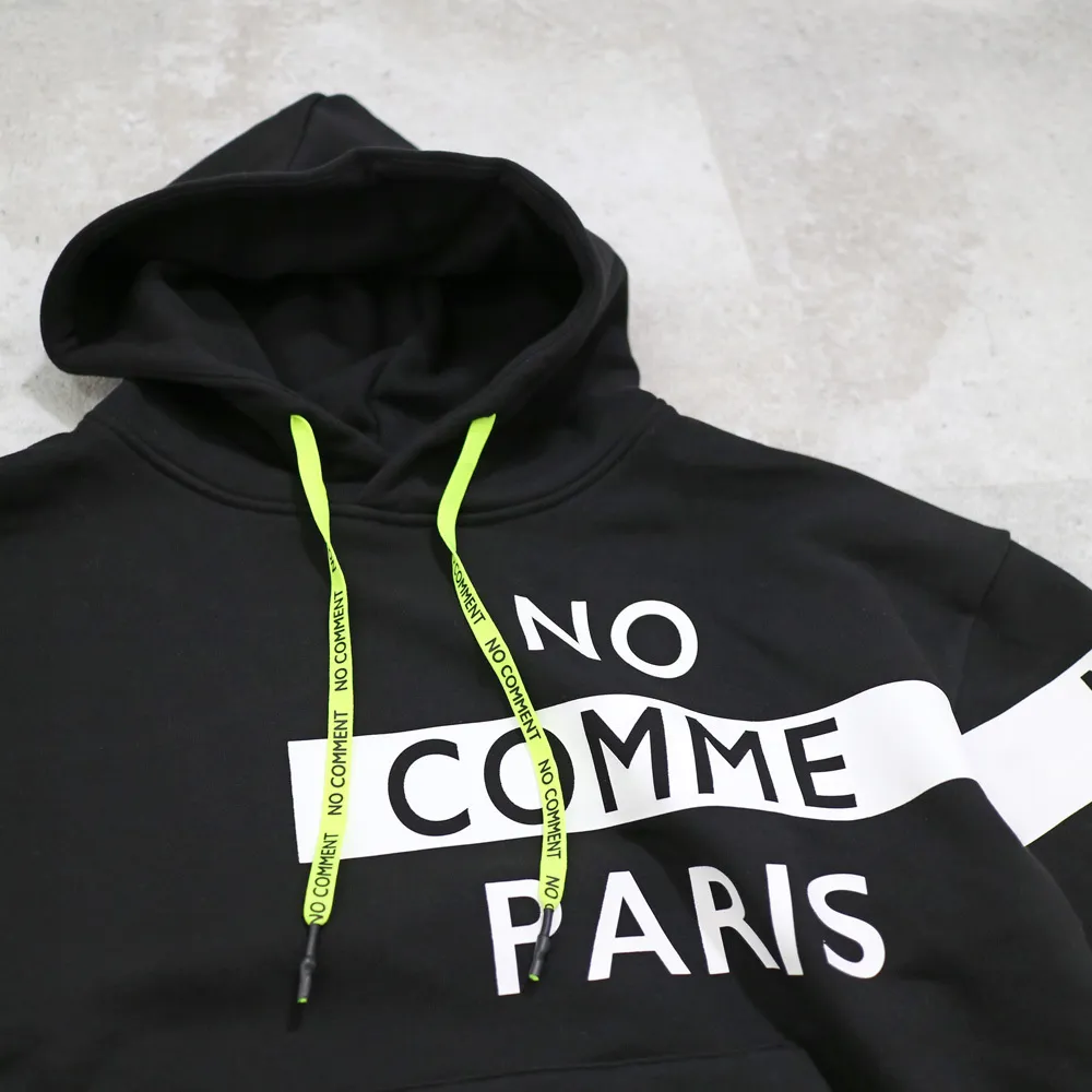 NO COMMENT PARIS  |Unisex Street Style Hoodies