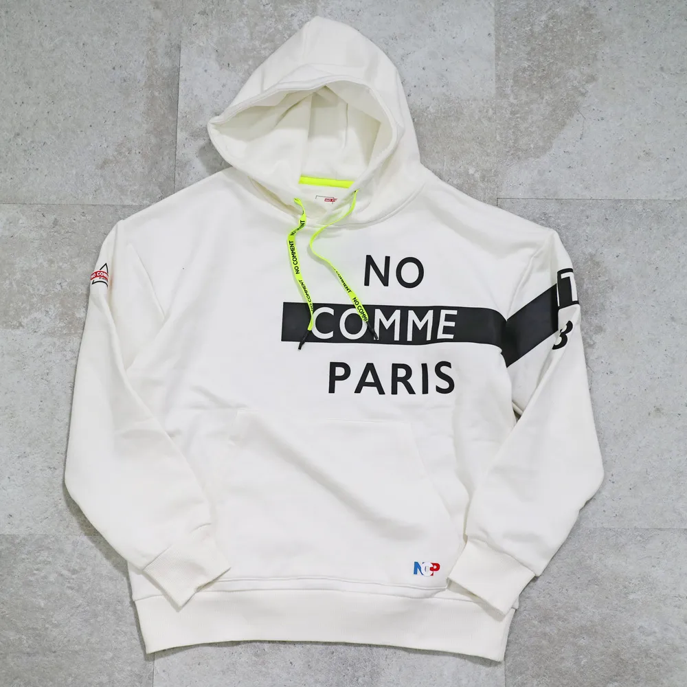 NO COMMENT PARIS  |Unisex Street Style Hoodies