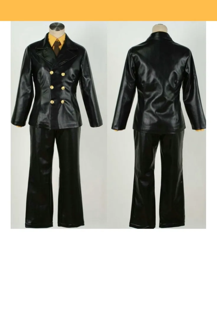 One Piece Sanji 2 Years Later PU Leather Cosplay Costume