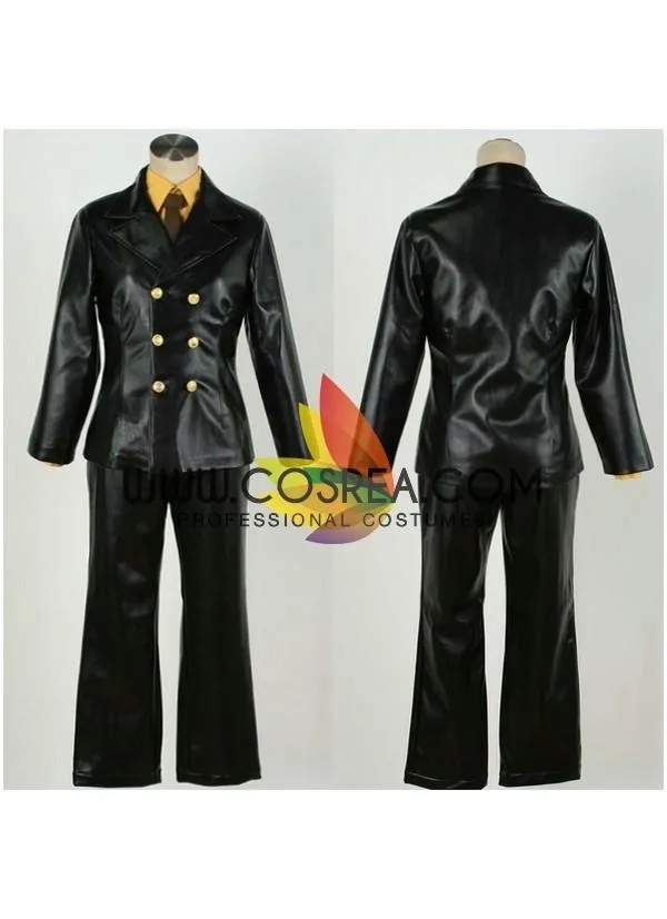 One Piece Sanji 2 Years Later PU Leather Cosplay Costume