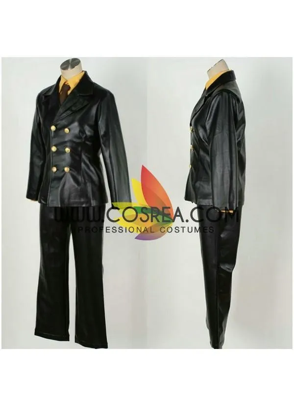 One Piece Sanji 2 Years Later PU Leather Cosplay Costume