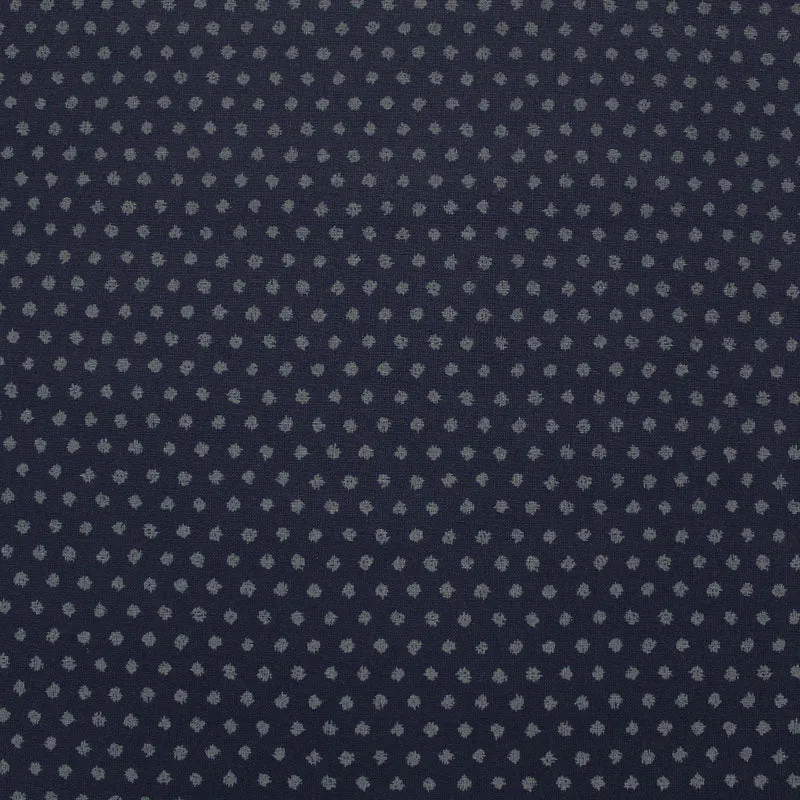 Patchwork Cotton - Indigo - Scratchy Spot