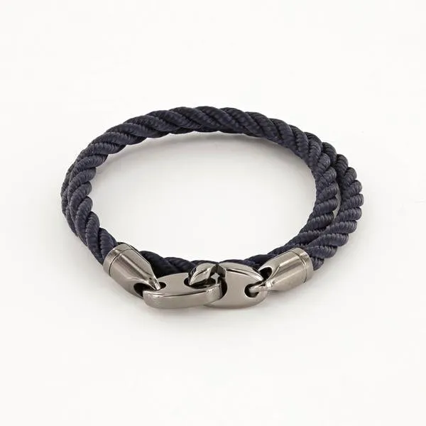 PLAYER DOUBLE WRAP SATIN BRACELET