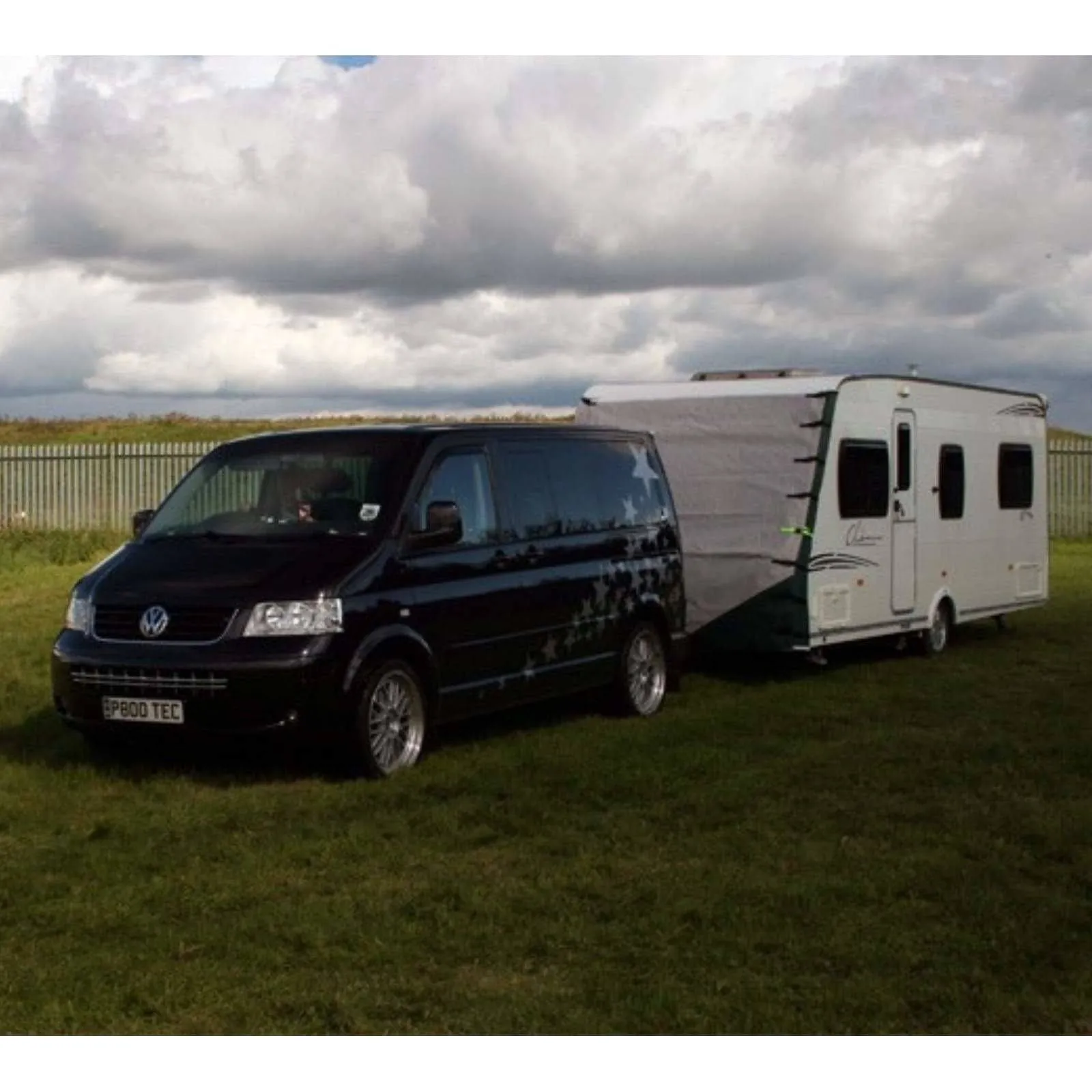 Protec Covers Universal Caravan Towing Cover