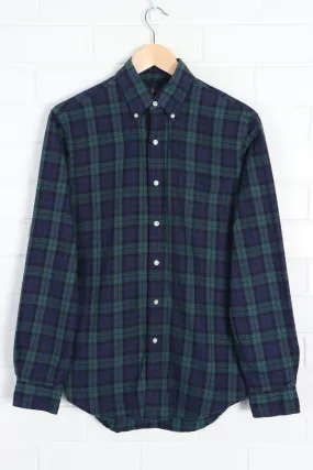 RALPH LAUREN Tartan Slim Fit Long Sleeve Shirt (M)