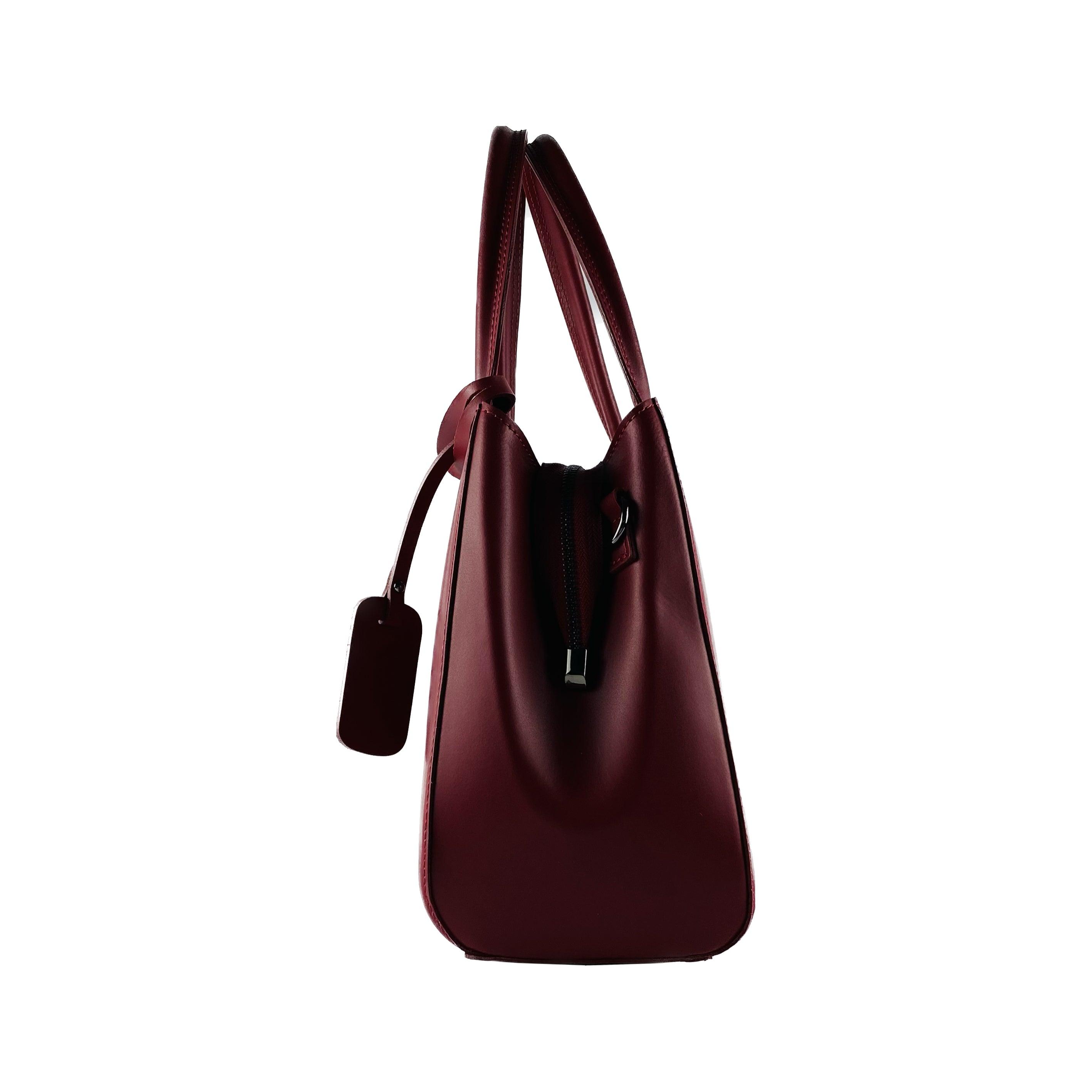 RB1004V | Women's Handbag in Genuine Leather | 33 x 25 x 15 cm