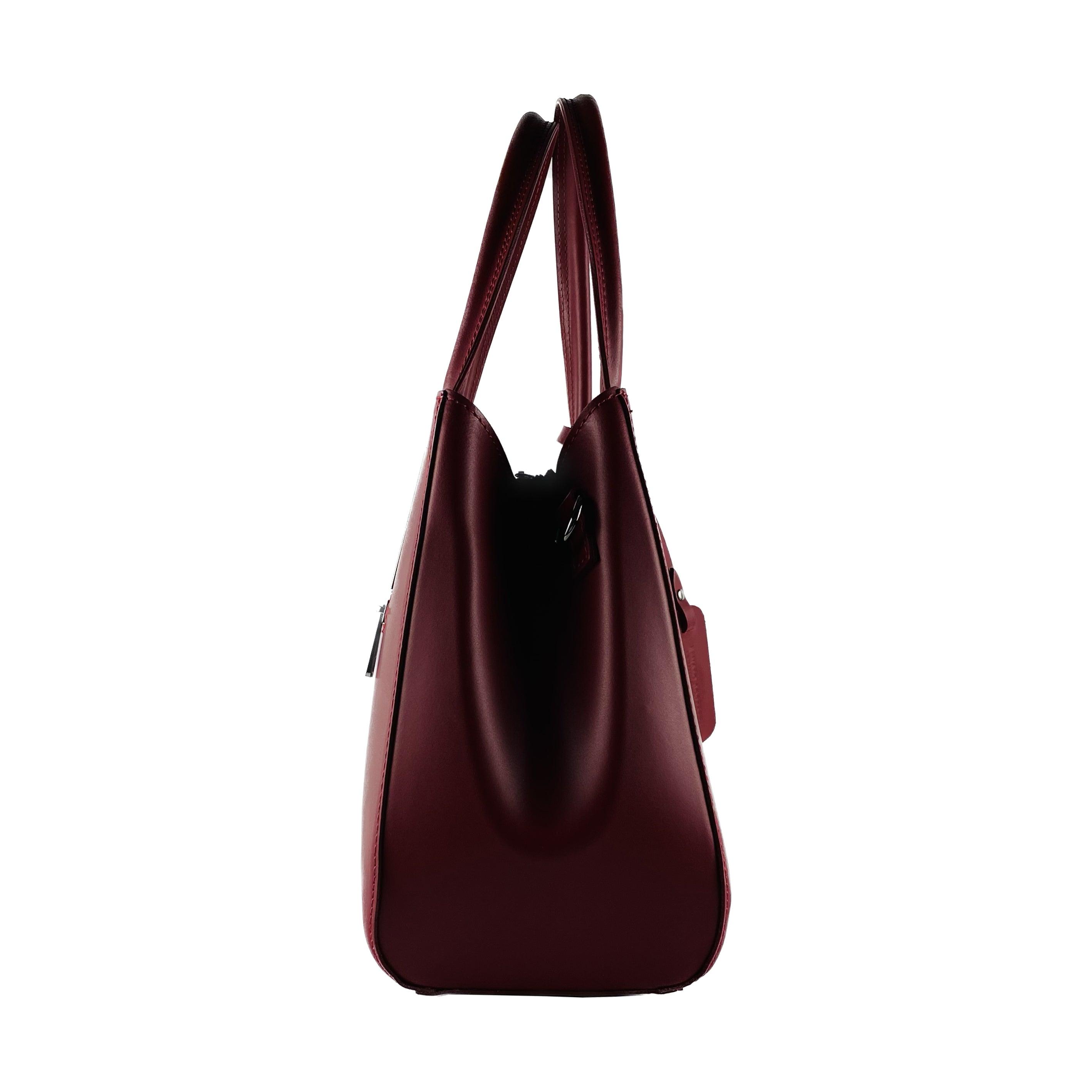 RB1004V | Women's Handbag in Genuine Leather | 33 x 25 x 15 cm