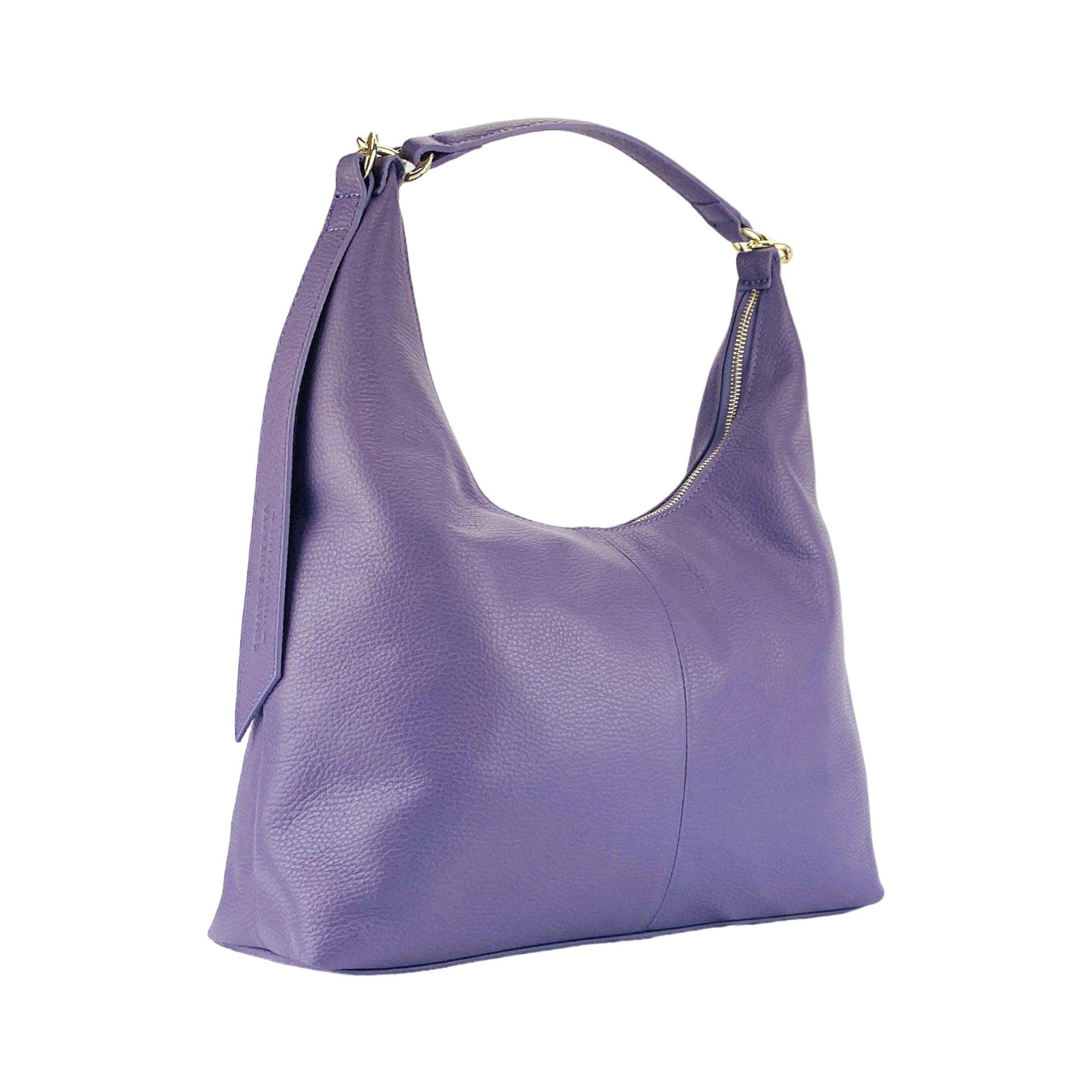 RB1017Y | Soft Women's Shoulder Italian Leather Bag