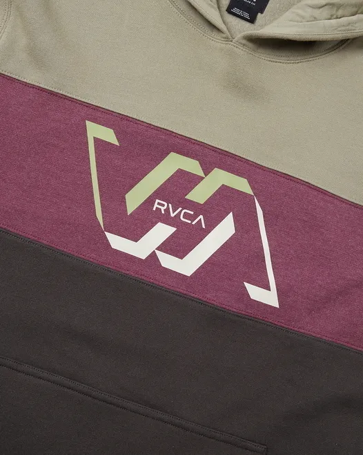 RVCA  |Unisex Long Sleeves Plain Logo Hoodies