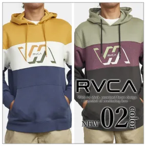 RVCA  |Unisex Long Sleeves Plain Logo Hoodies