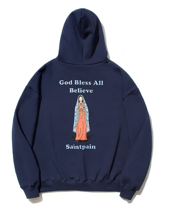 SAINTPAIN  |Unisex Street Style Hoodies