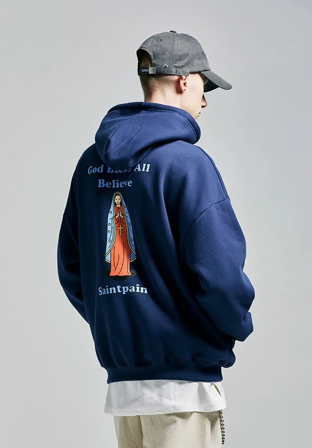 SAINTPAIN  |Unisex Street Style Hoodies