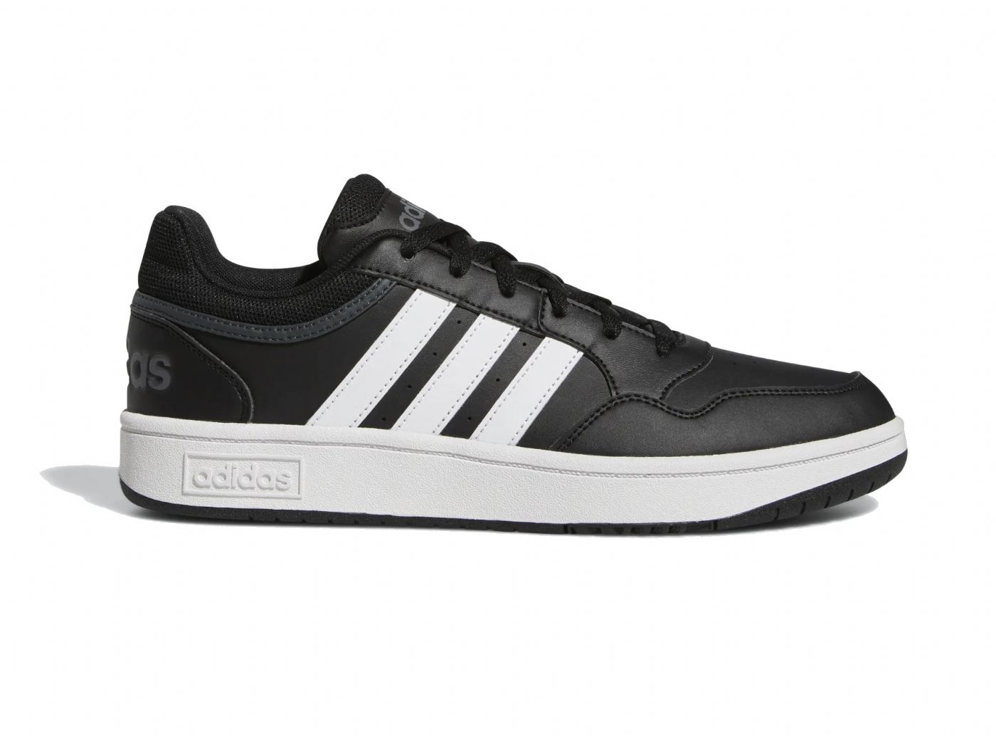 SNEAKERS ADIDAS UOMO HOOPS 3.0 CLASSIC VINTAGE BLACK GY5432