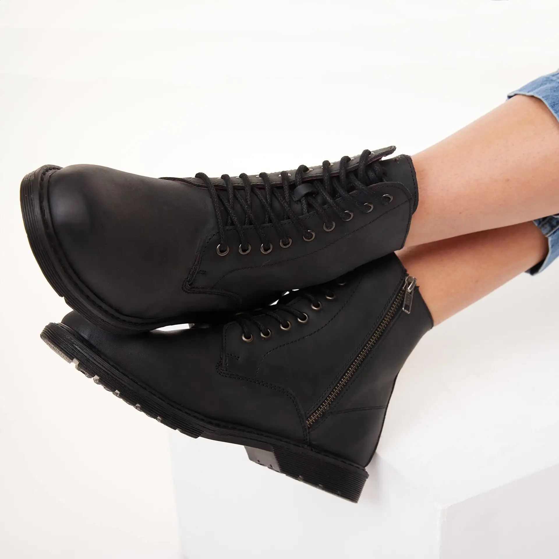 SOPHIE BLACK DERBY BOOT