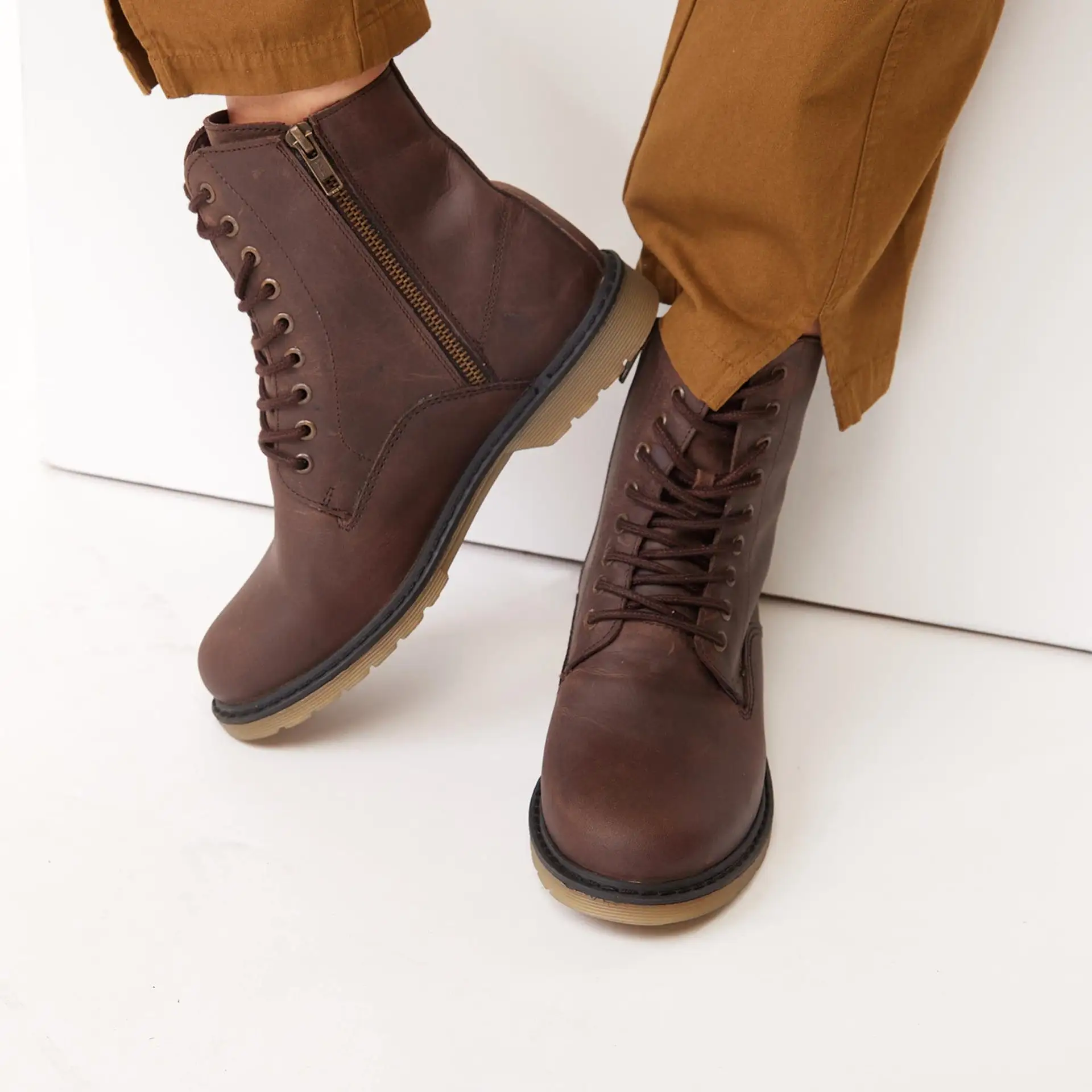 SOPHIE BROWN DERBY BOOT