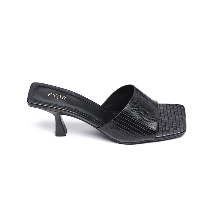 Square Toe Comma Heeled Sandal HL 123