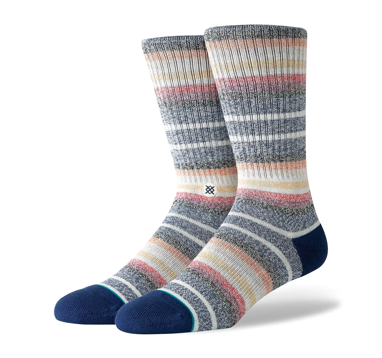 Stance Classic Crew Butter Blend Men's Socks in Thirri Navy