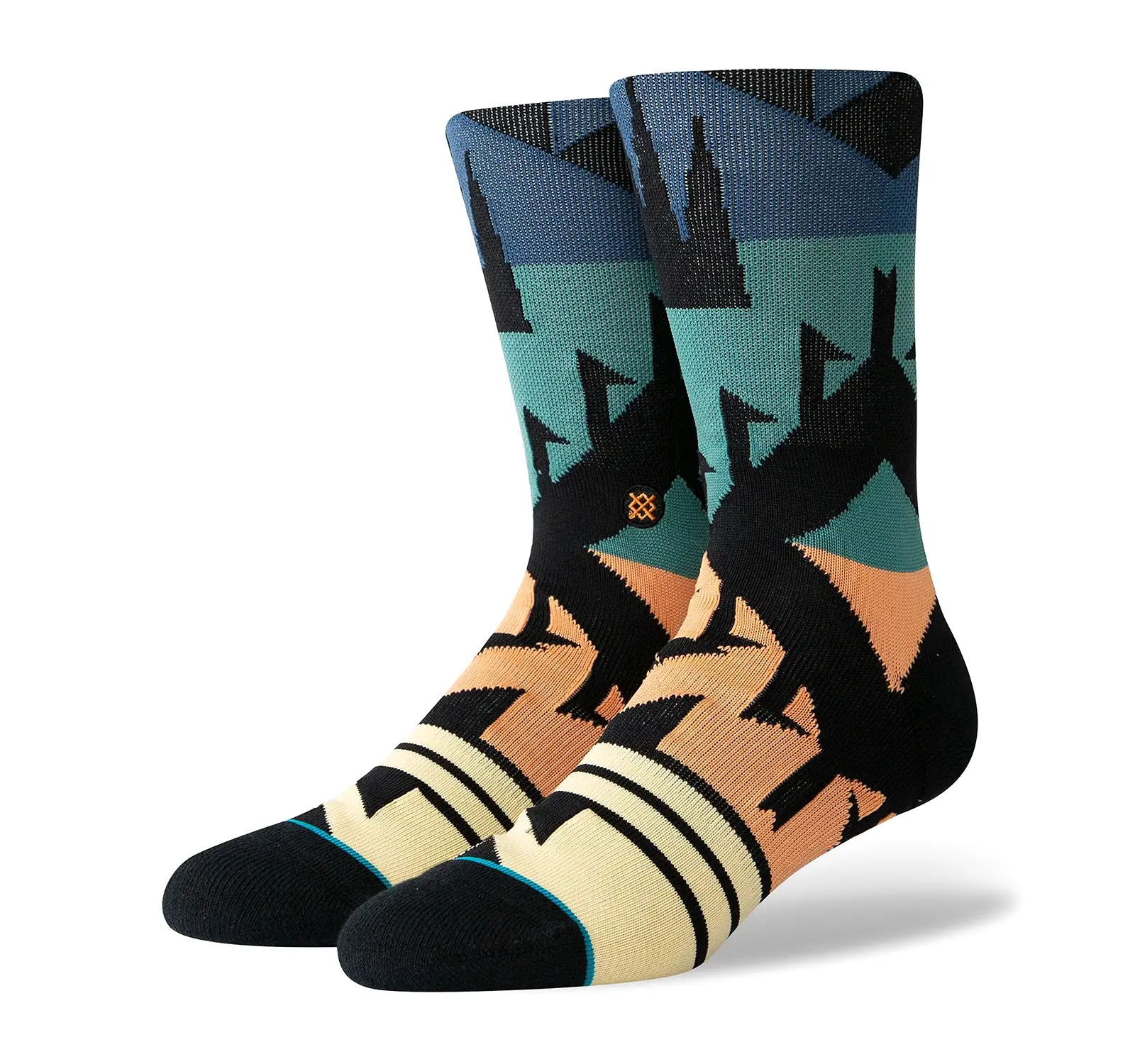 Stance Classic Crew Men's Socks in Zuma