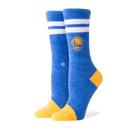 Stance Classic Crew NBA Cozy Warriors in Blue