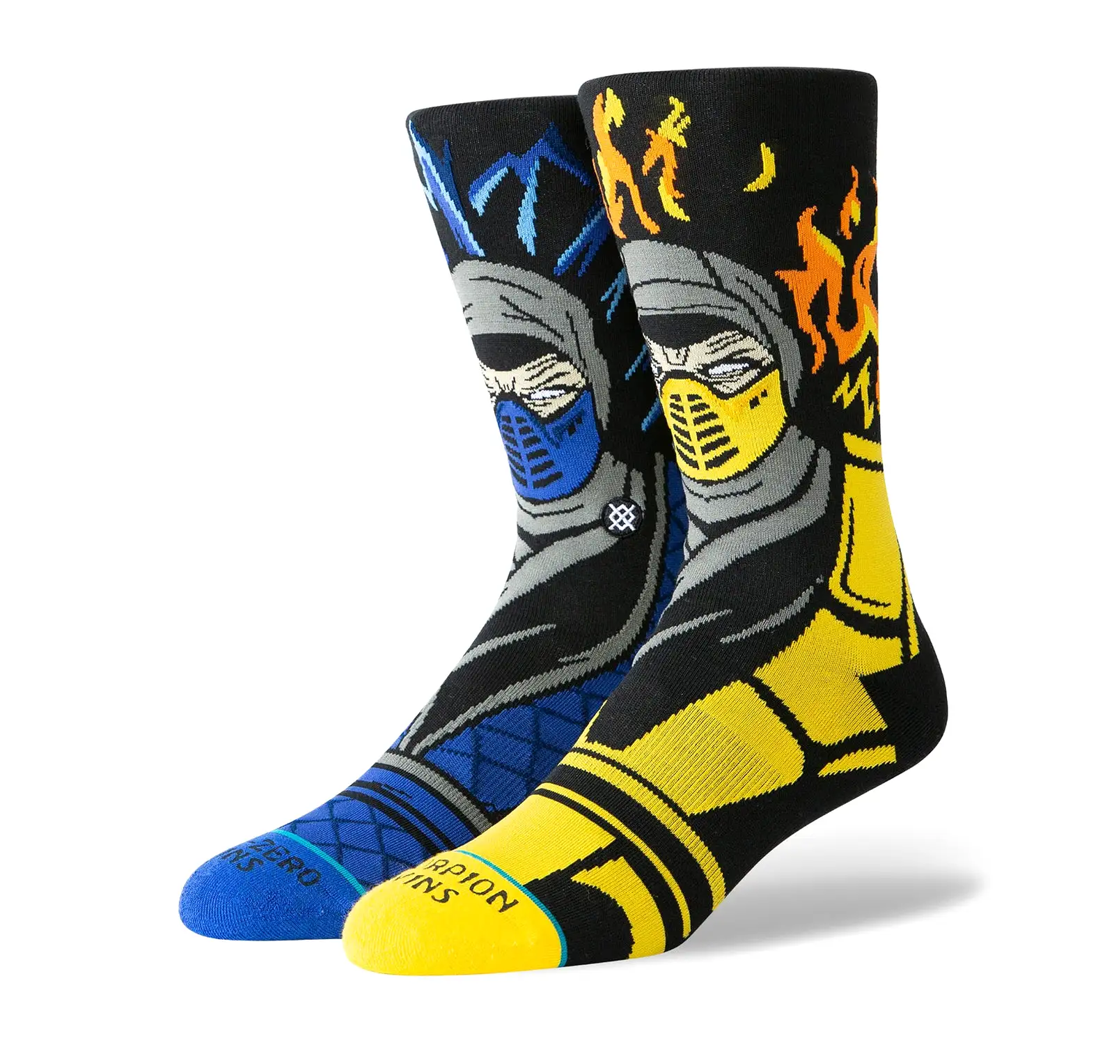 Stance Classic Crew Socks in Sub Zero VS Scorpion