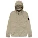 Stone Island Supima Cotton Twill Hooded Jacket Beige