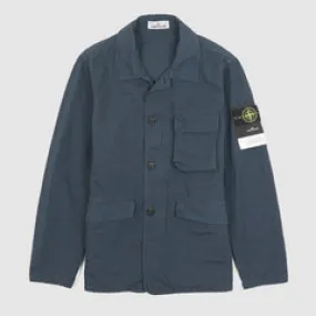 Stone Island Tela Cotone Linen Fiammato  Field Jacket