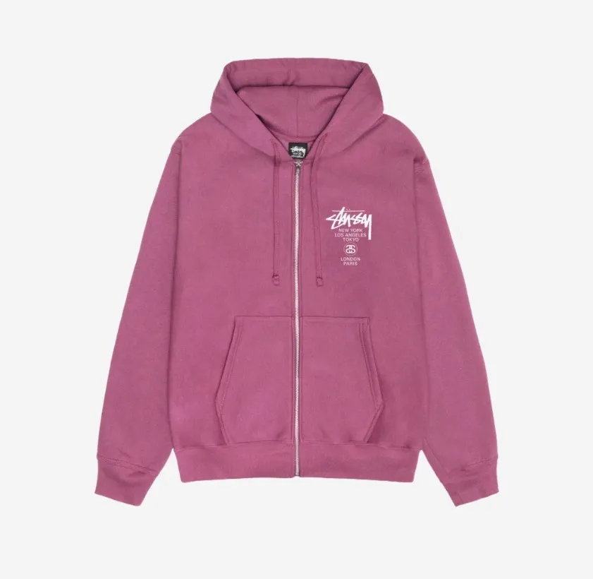 STUSSY  |Sweat Street Style Logo Skater Style Hoodies