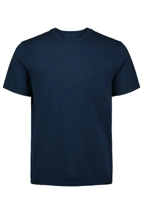 Sunni Spencer - Classic Crew Neck Pocket Tee - Navy