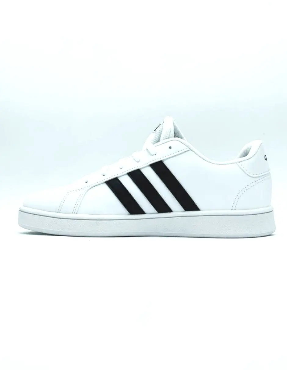 Tenis Adidas Grand Court Para Dama Blanco/Negro